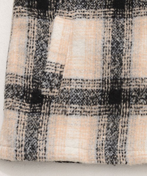 『CavariA/キャバリア』チェック柄起毛長袖シャツジャケット（シャツ/ブラウス）｜CavariA（キャバリア）