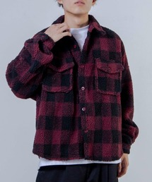 WEGO | WEGO/チェックボアCPOジャケット(ブルゾン)