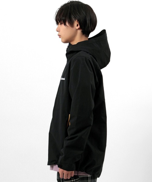 Columbia（コロンビア）の「【Columbia/コロンビア】Vizzavona Pass   ナイロンフーデット ライトブルゾン/ジャケット（ナイロンジャケット・メンズ・グリーン/ブラック/ネイビー/パープル・L/XL/M）」の13枚目の写真