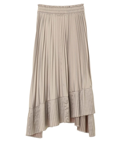 ELENCARE DUE（エレンカーレデュエ）の「・ELENCARE DUE プリーツイレヘムスカート＊（スカート・レディース・オレンジ/ブルー/ミント/グレイッシュベージュ・FREE）」の6枚目の写真