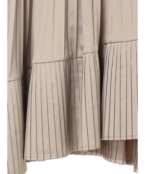 ELENCARE DUE（エレンカーレデュエ）の「・ELENCARE DUE プリーツイレヘムスカート＊（スカート・レディース・オレンジ/ブルー/ミント/グレイッシュベージュ・FREE）」の18枚目の写真