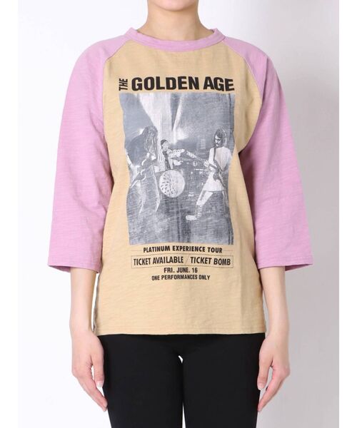 jouetie(ジュエティ)の「ローズラグランロンT(Tシャツ/カットソー・レディース・ブルー/ベージュ/オフホワイト・MEDIUM)」の21枚目の写真