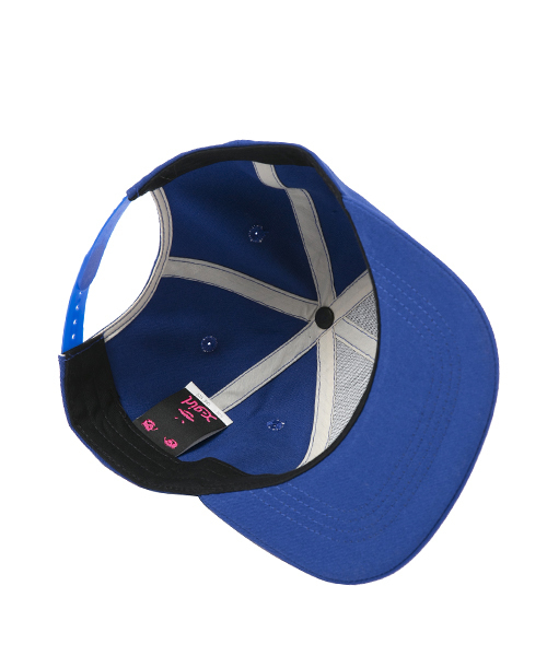 X-girl（エックスガール）の「【mini6月号掲載】MILLS LOGO CAP（キャップ・レディース・ホワイト/ブラック/レッド/ブルー/ネイビー・ONE SIZE）」の10枚目の写真