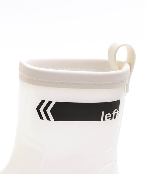 BREEZE（ブリーズ）の「透明3柄レインシューズ（レインシューズ・キッズ・ホワイト/ライム/オフホワイト・18/15 /14/16/17/19）」の5枚目の写真