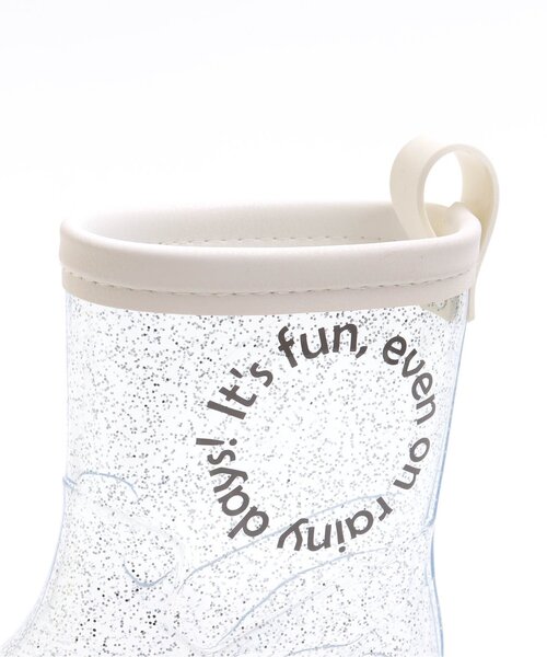 BREEZE（ブリーズ）の「透明3柄レインシューズ（レインシューズ・キッズ・ホワイト/ライム/オフホワイト・18/15 /14/16/17/19）」の15枚目の写真