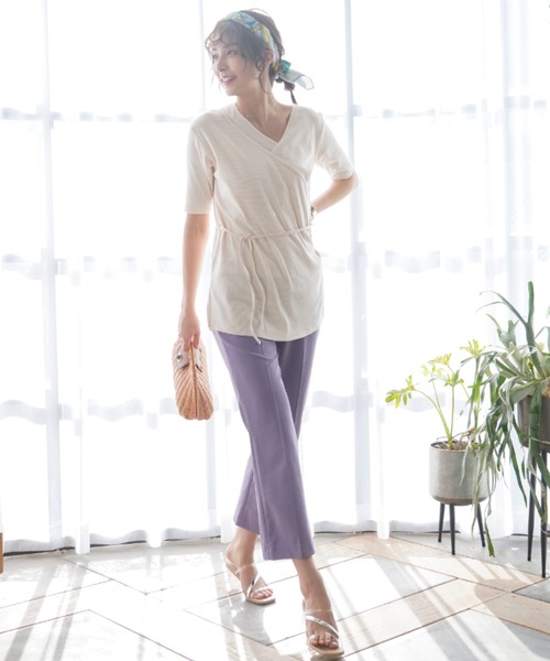 VIVIAN（ヴィヴィアン）の「スクエアトゥアシメ華奢ストラップクリアヒールサンダル（サンダル・レディース・アンティークゴールド/ブラック/ベージュ/シルバー系その他3/ホワイト×レッド・L/S/M/LL）」の12枚目の写真