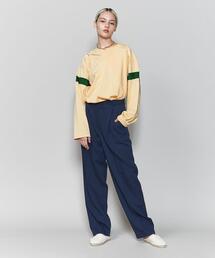 6 | ＜6(ROKU)＞FOOT BALL LONG SLEEVE T-SHIRT/Tシャツ(Tシャツ/カットソー)