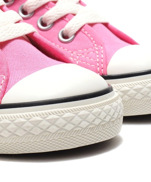 CONVERSE（コンバース）の「CONVERSE CHILD ALL STAR N PP COLORS Z OX / コンバース チャイルドオールスター N PP カラーズ Z OX（スニーカー・キッズ・ピンク/グリーン・15.0cm/16.0cm/17.0cm/18.0cm/19.0cm）」の6枚目の写真
