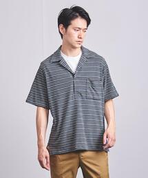 Camoshita | ＜Camoshita UNITED ARROWS（カモシタ ユナイテッドアローズ）＞ マルチ ボーダー オープン シャツ(シャツ/ブラウス)