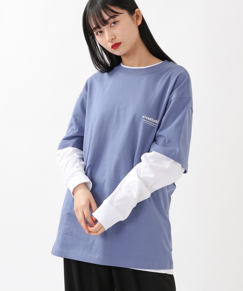 VIVASTUDIO(ビバスタジオ)の「vivastudio/LOCATION TEE 2943094(Tシャツ/カットソー・メンズ・ライトグレー/ブラック/ライトグリーン/ホワイト/ライトブルー/ブルー・MEDIUM/SMALL/X-LARGE/LARGE)」の6枚目の写真