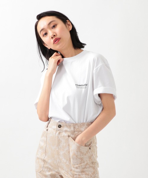 VIVASTUDIO(ビバスタジオ)の「vivastudio/LOCATION TEE 2943094(Tシャツ/カットソー・メンズ・ライトグレー/ブラック/ライトグリーン/ホワイト/ライトブルー/ブルー・MEDIUM/SMALL/X-LARGE/LARGE)」の19枚目の写真