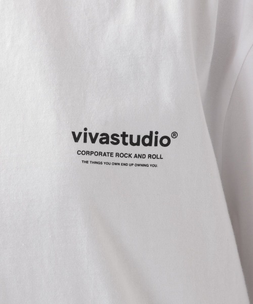 VIVASTUDIO(ビバスタジオ)の「vivastudio/LOCATION TEE 2943094(Tシャツ/カットソー・メンズ・ライトグレー/ブラック/ライトグリーン/ホワイト/ライトブルー/ブルー・MEDIUM/SMALL/X-LARGE/LARGE)」の21枚目の写真