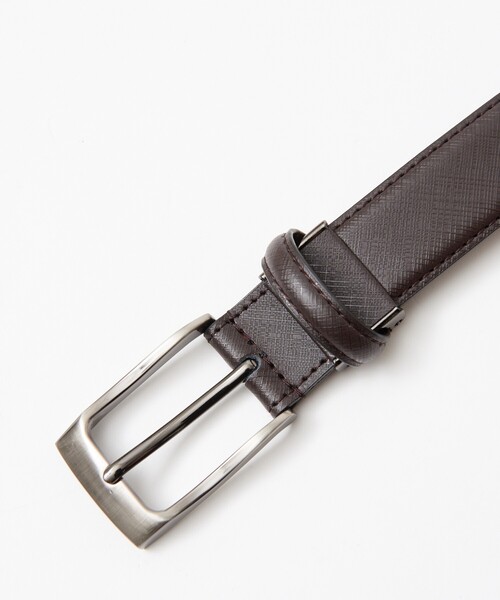 ABAHOUSE GRAY(アバハウスグレイ)の「【定番】サフィアーノレザーベルト(ベルト・メンズ・ブラウン/ブラック/グレー/ネイビー・フリー)」の10枚目の写真