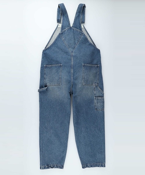 BACK NUMBER(バックナンバー)の「【BACK NUMBER】和紙デニムオーバーオール(サロペット/オーバーオール・メンズ・ライトインディゴブルー・M/S/L)」の12枚目の写真