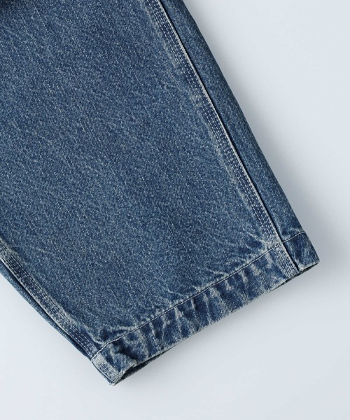 BACK NUMBER(バックナンバー)の「【BACK NUMBER】和紙デニムオーバーオール(サロペット/オーバーオール・メンズ・ライトインディゴブルー・M/S/L)」の8枚目の写真