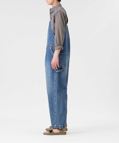 BACK NUMBER(バックナンバー)の「【BACK NUMBER】和紙デニムオーバーオール(サロペット/オーバーオール・メンズ・ライトインディゴブルー・M/S/L)」の15枚目の写真