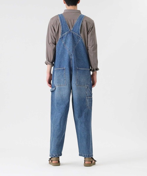 BACK NUMBER(バックナンバー)の「【BACK NUMBER】和紙デニムオーバーオール(サロペット/オーバーオール・メンズ・ライトインディゴブルー・M/S/L)」の14枚目の写真