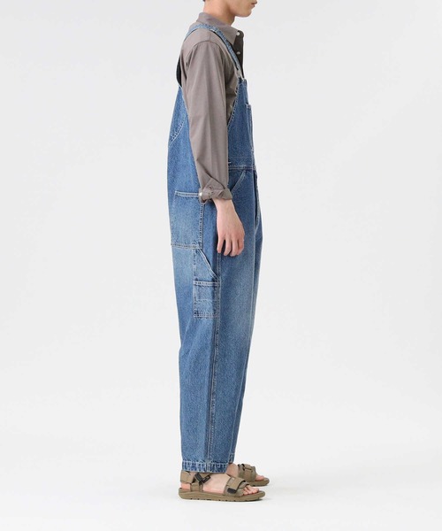 BACK NUMBER(バックナンバー)の「【BACK NUMBER】和紙デニムオーバーオール(サロペット/オーバーオール・メンズ・ライトインディゴブルー・M/S/L)」の13枚目の写真