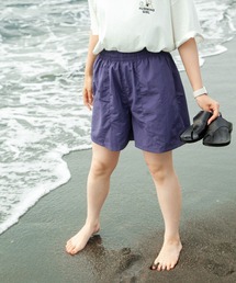 【ZIP FIVE】【ユニセックス】アウトドア 水陸両用  撥水 ナイロンテック ショートパンツ【 キャンプ / フェス / アウトドア 】