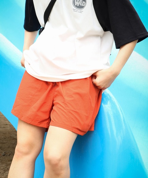 ◆未使用美品◆ VETEMENTS ファイヤーパターン 水陸両用 ショートパンツ 大特価】5色展開 ファイヤーパターン フレーム ショートパンツ ユニ