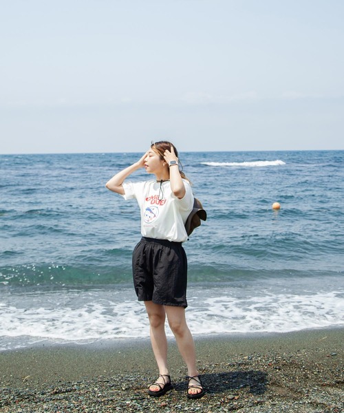 ZIP FIVE(ジップファイブ)の「【ZIP FIVE】【ユニセックス】アウトドア 水陸両用 撥水 ナイロンテック ショートパンツ【 キャンプ / フェス / アウトドア 】(その他パンツ・レディース・ベージュ系/チャコール/ベージュ/ブラック/オリーブ/ブルー/グリーン/イエロー/レンガ/ブルー系/パープル/オレンジ/ダークグリーン/オフホワイト/ブルー系1/スモークピンク・MEDIUM/LARGE/X-LARGE)」の20枚目の写真