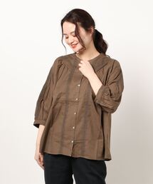 Samansa Mos2 | レース前開きブラウス(シャツ/ブラウス)