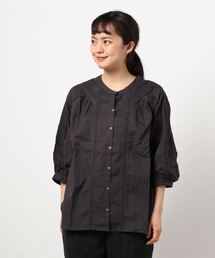 Samansa Mos2 | レース前開きブラウス(シャツ/ブラウス)