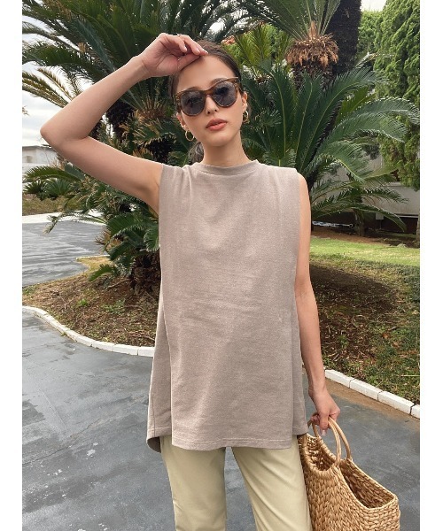 TRUNC（トランクエイティーエイト）の「Side Tack Design TOPS（その他トップス・レディース・ブラック/アイボリー/ブラウン・FREE）」の21枚目の写真