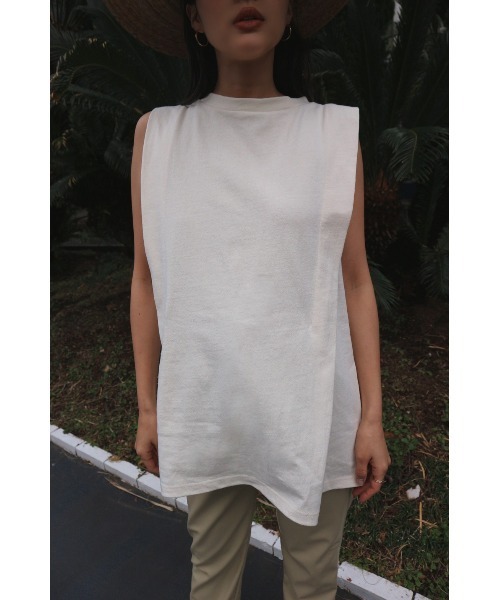 TRUNC（トランクエイティーエイト）の「Side Tack Design TOPS（その他トップス・レディース・ブラック/アイボリー/ブラウン・FREE）」の18枚目の写真