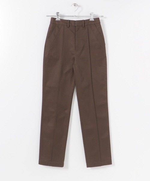 SENSE OF PLACE by URBAN RESEARCH（センスオブプレイスバイアーバンリサーチ）の「ストレートチノパンツ（チノパンツ・レディース・ブラウン/ネイビー/ベージュ・MEDIUM/SMALL）」の17枚目の写真