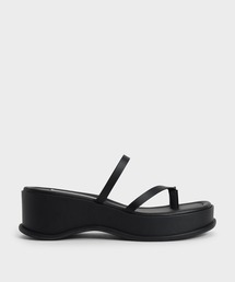 ストラッピー フラットフォームサンダル / Strappy Flatform Sandals