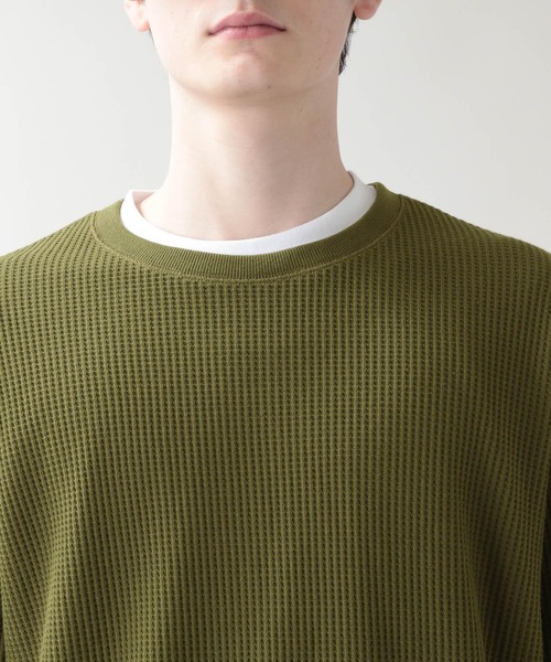 RAGEBLUE(レイジブルー)の「<ワッフルT×無地Tセット>ワッフルレイヤードTシャツ/5分袖/952953(Tシャツ/カットソー・メンズ・ライトブルー/オリーブ/その他19/ベージュ系その他2・MEDIUM/LARGE)」の20枚目の写真