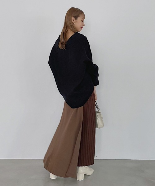 PAGEBOY（ページボーイ）の「サイドバックルキリカエスカート（スカート・レディース・ブラック/ブラウン系その他・FREE）」の10枚目の写真