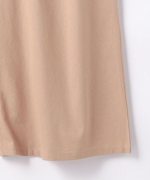 green label relaxing(グリーンレーベルリラクシング)の「【ジュニア】TJ GLR 刺繍 サロペット(つなぎ/オールインワン・キッズ・モカ/オリーブ・155cm/145cm)」の7枚目の写真