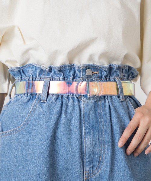 WEGO(ウィゴー)の「WEGO/バックルクリアベルト(ベルト・レディース・その他1/その他2/その他3/その他4・FREE)」の3枚目の写真