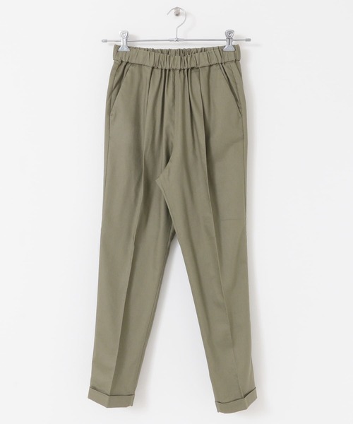 URBAN RESEARCH DOORS（アーバンリサーチドアーズ）の「リネン混テーパードイージーパンツ（その他パンツ・レディース・ブラック/ベージュ/カーキ・38/36）」の14枚目の写真