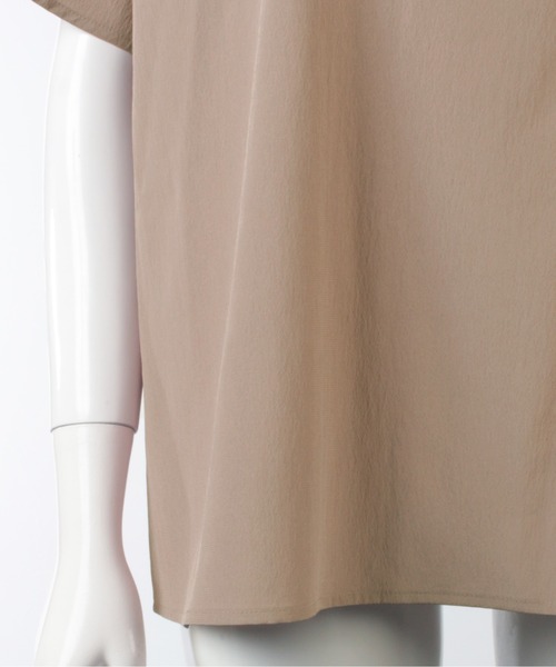 fleur by mint breeze（フルールバイミントブリーズ）の「【M~5L】バックリボン　ブラウス（シャツ/ブラウス・レディース・ネイビー/ブラウン・5L/4L/LL/3L/L/M）」の16枚目の写真