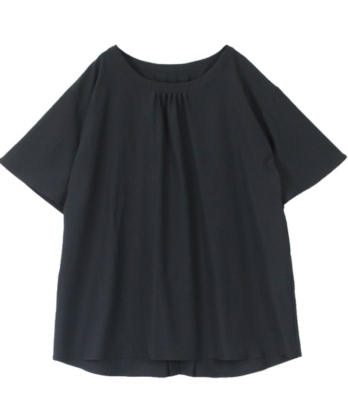 fleur by mint breeze（フルールバイミントブリーズ）の「【M~5L】バックリボン　ブラウス（シャツ/ブラウス・レディース・ネイビー/ブラウン・5L/4L/LL/3L/L/M）」の18枚目の写真