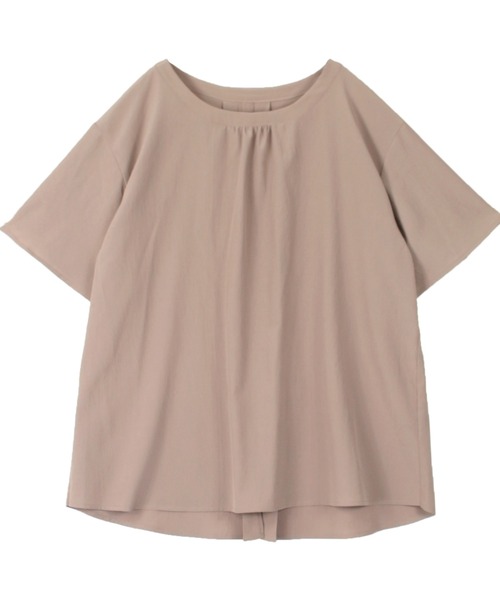 fleur by mint breeze（フルールバイミントブリーズ）の「【M~5L】バックリボン　ブラウス（シャツ/ブラウス・レディース・ネイビー/ブラウン・5L/4L/LL/3L/L/M）」の19枚目の写真