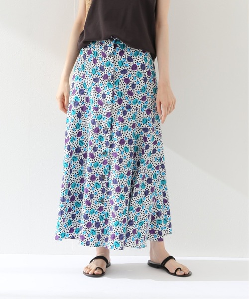 Spick & Span（スピックアンドスパン）の「フラワー*ドットプリントフレアースカート2◆（スカート・レディース・その他7/その他13・38/36）」の2枚目の写真