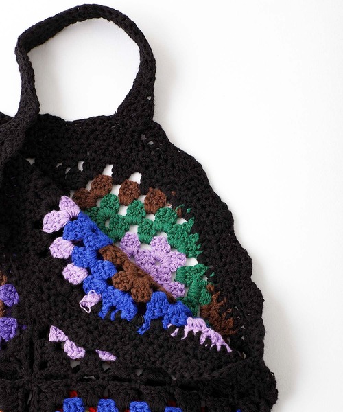 X-girl（エックスガール）の「CROCHET CAMISOLE（キャミソール・レディース・マルチ/ブラウン/ブラック・ONE SIZE）」の13枚目の写真