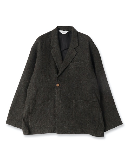 wonderland（ワンダーランド）の「TAILORED JACKET（テーラードジャケット・メンズ・オリーブ/ブルー・0/1/2）」の12枚目の写真