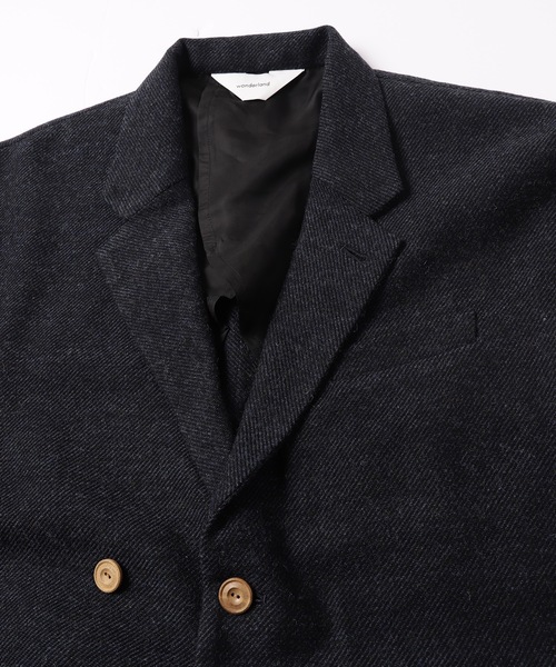 wonderland（ワンダーランド）の「TAILORED JACKET（テーラードジャケット・メンズ・オリーブ/ブルー・0/1/2）」の9枚目の写真