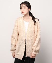 Per sist ence | Per sist ence/パーシエンス　3GGモヘアループ編み カーディガン(カーディガン/ボレロ)