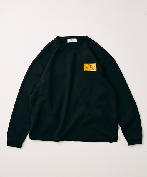 JOURNAL STANDARD relume（ジャーナルスタンダード　レリューム）の「CALIFORNIA スリット オーバーサイズスウェット（スウェット・メンズ・ブラック/ベージュ/ネイビー/イエロー/グリーン・M/L）」の18枚目の写真