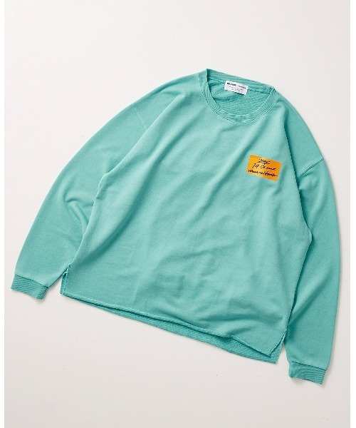 JOURNAL STANDARD relume（ジャーナルスタンダード　レリューム）の「CALIFORNIA スリット オーバーサイズスウェット（スウェット・メンズ・ブラック/ベージュ/ネイビー/イエロー/グリーン・M/L）」の12枚目の写真