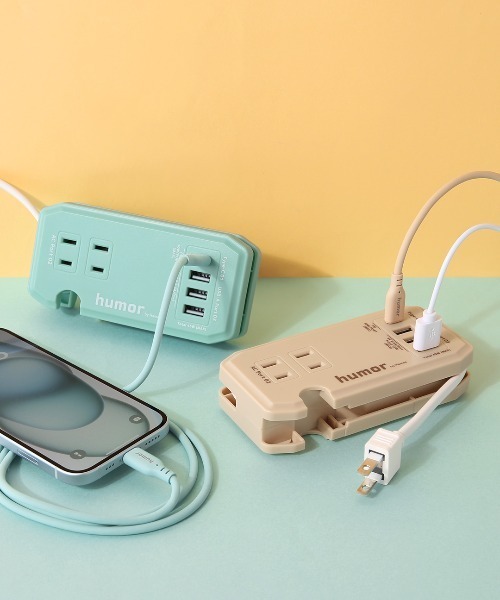 humor handy Plus AC PD30W対応 USB タップ 電源タップ