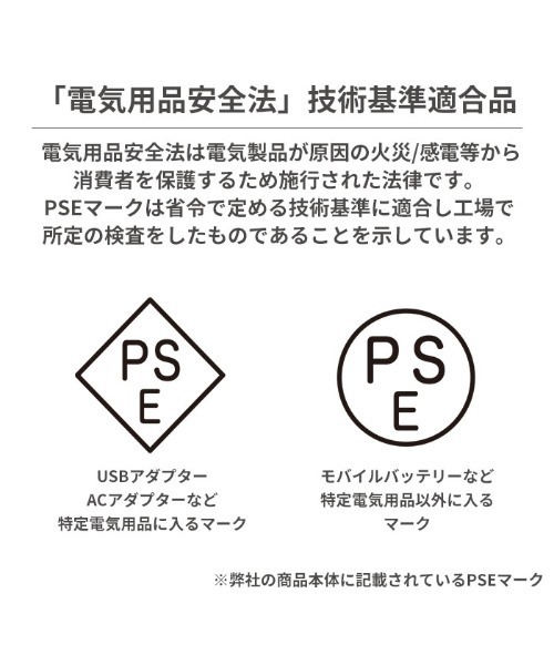 Hamee（ハミィ）の「humor handy Plus AC PD30W対応 USB タップ 電源タップ コンセント差込口2口 USB-A 3ポート USB-C 1ポート 延長コード PSE技術基準適合（スマホグッズ・レディース・チャコールグレー/クリーム/マスタード/カーキオリーブ/ミント/ベージュ/クリアイエロー/マジェンタ/シアン・FREE）」の15枚目の写真