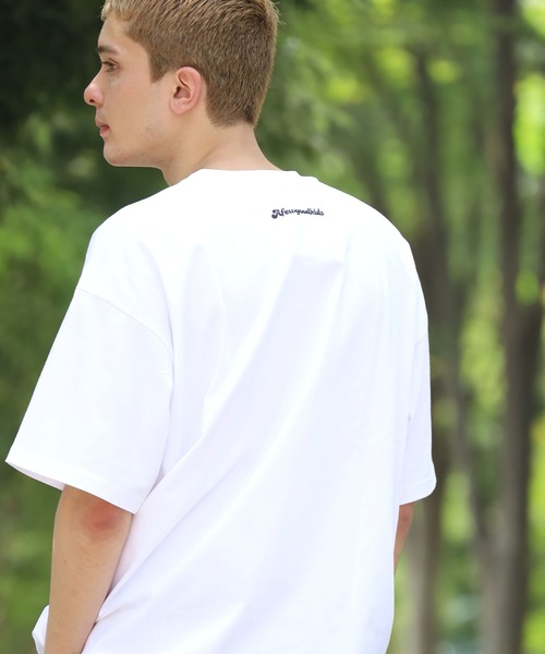 ROOPTOKYO（ループトウキョウ）の「A FEW GOOD KIDS/アフューグッドキッズ GOOD COUPLE TEE レトロロゴ グラフィック Tシャツ（Tシャツ/カットソー・メンズ・ホワイト/ベージュ・M/L/XL）」の7枚目の写真