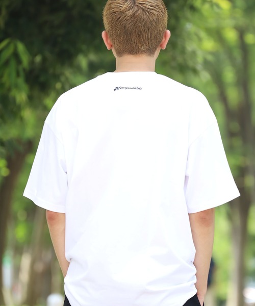 ROOPTOKYO（ループトウキョウ）の「A FEW GOOD KIDS/アフューグッドキッズ GOOD COUPLE TEE レトロロゴ グラフィック Tシャツ（Tシャツ/カットソー・メンズ・ホワイト/ベージュ・M/L/XL）」の3枚目の写真